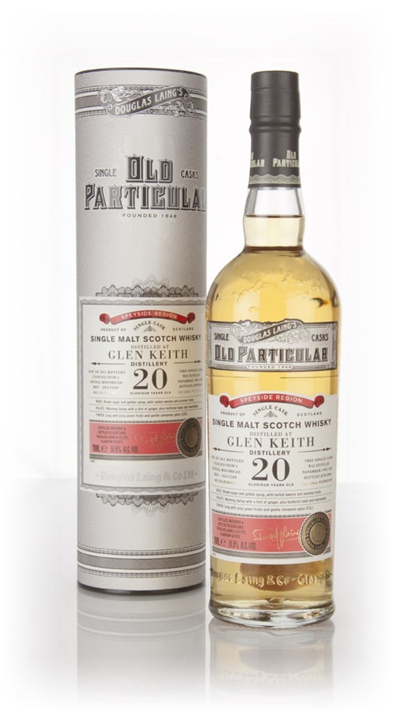 Glen Keith 20 Year Old 1995 (cask 11169) - Old Particular (Douglas Laing)
