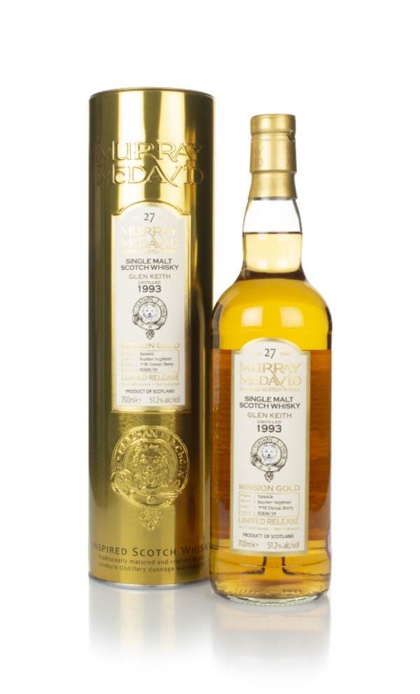 Glen Keith 27 Year Old 1993 (cask 82838/39) - Mission Gold (Murray McDavid) product image