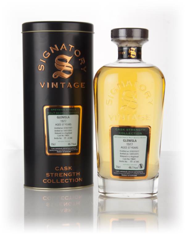 Glenisla 37 Year Old 1977 (cask 19602) - Cask Strength Collection (Signatory) product image