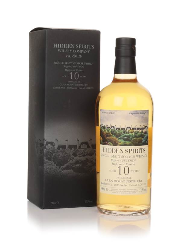 Glen Moray 10 Year Old 2012 (cask GLM1223) - Hidden Spirits product image