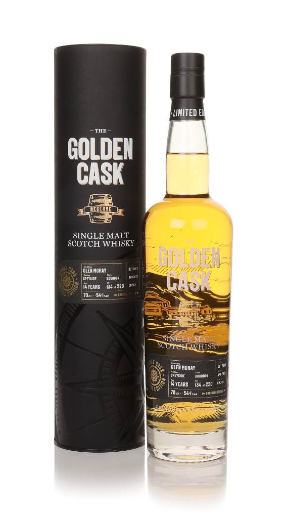 Glen Moray 14 Year Old 2008 (cask CM304) - The Golden Cask (House of MacDuff) product image