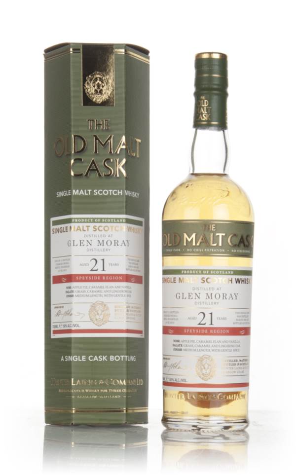 Glen Moray 21 Year Old 1995 (cask 12819) - Old Malt Cask (Hunter Laing) product image