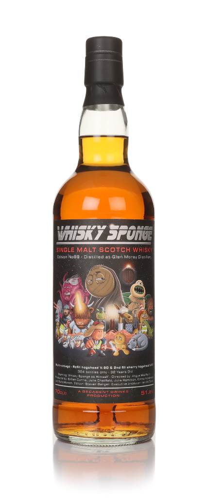 Glen Moray 32 Year Old V.90 & V.91 - Whisky Sponge Edition No.99 (Decadent Drinks) product image
