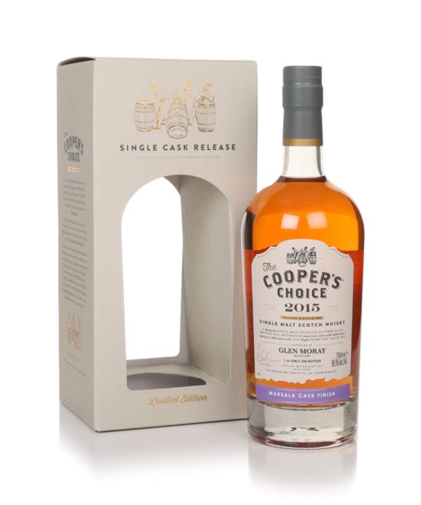 Glen Moray 8 Year Old 2015 (cask 7221) - The Cooper's Choice (The Vintage Malt Whisky Co.) product image