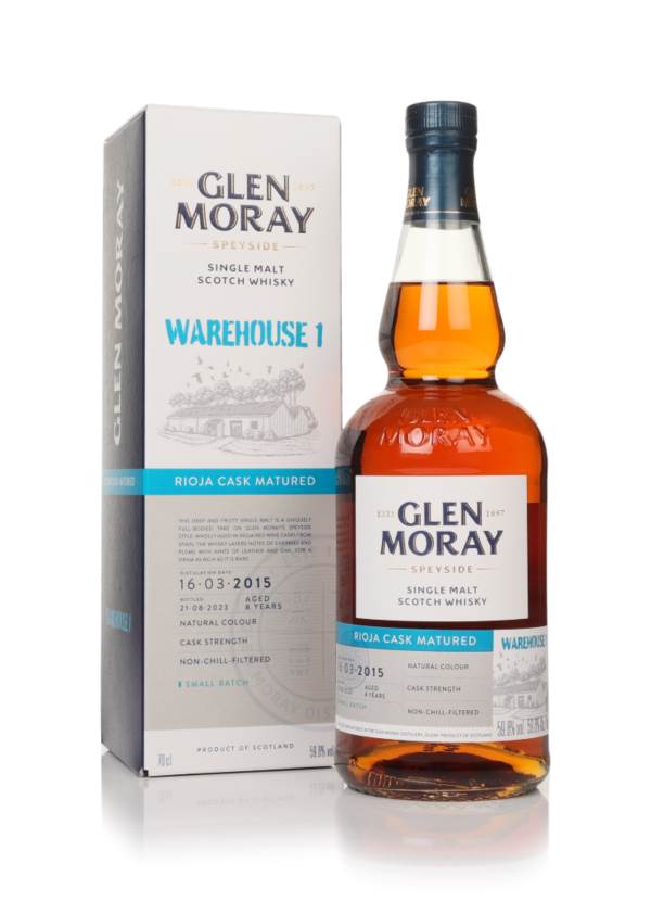 Glen Moray 8 Year Old 2015 Rioja Matured - Warehouse 1 product image