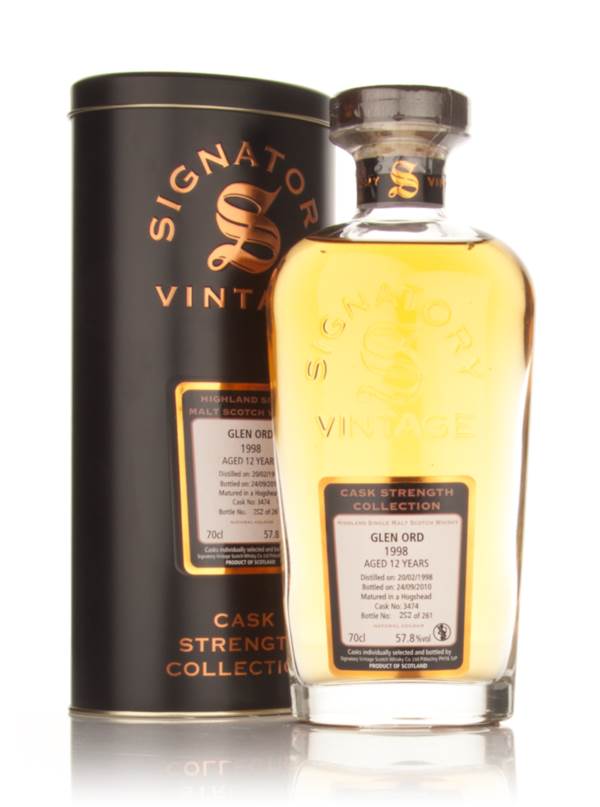 Glen Ord 12 Year Old 1998 Cask 3474 - Cask Strength Collection (Signatory) product image