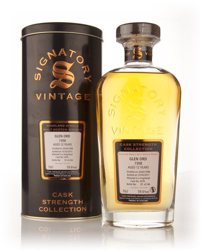 Glen Ord 12 Year Old 1998 Cask 3476 - Cask Strength Collection (Signatory)