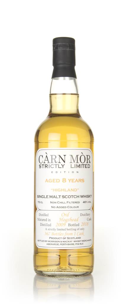 Glen Ord 8 Year Old 2009 - Strictly Limited (Càrn Mòr) product image