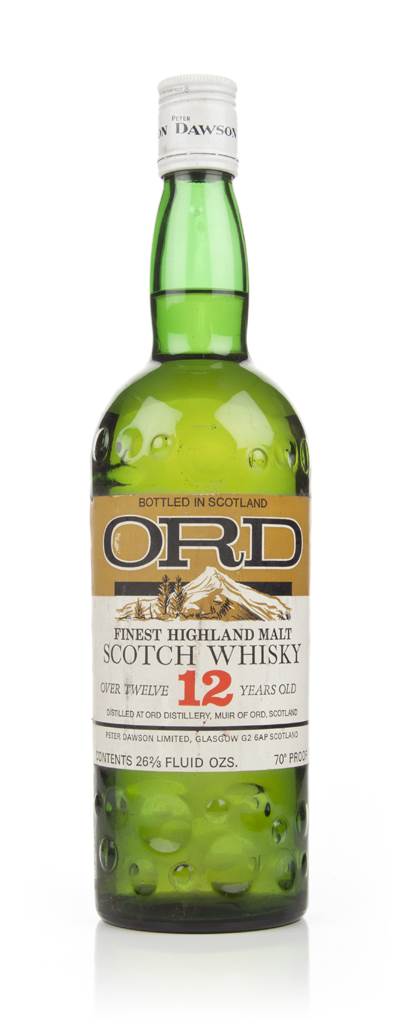 Ord 12 Year Old Highland Malt Whisky - 1970s product image