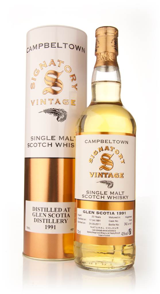 Glen Scotia 20 Year Old 1991 (Signatory) product image