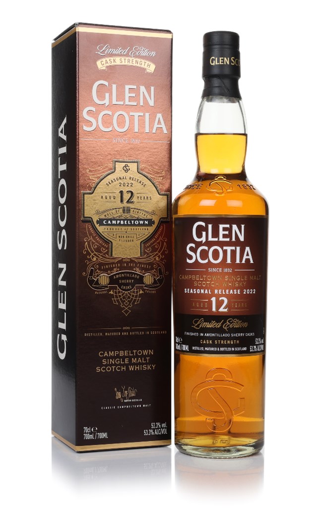 Glen Scotia 12 Year Old Seasonal Release 2022 Whisky 70cl | Master of Malt