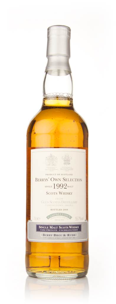 Glen Scotia 1992 (Berry Bros. & Rudd) product image