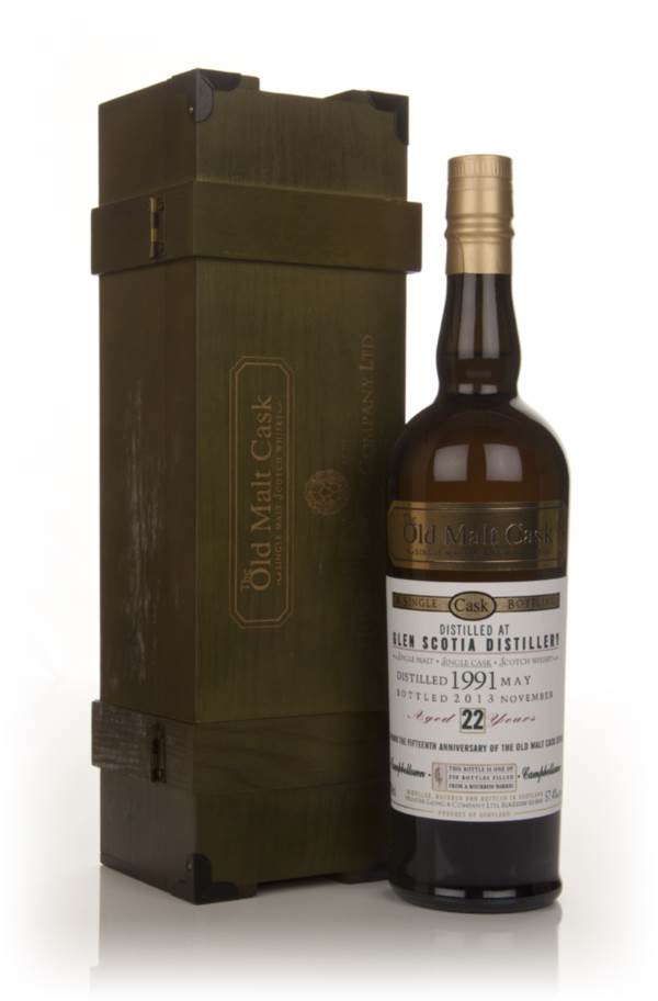 Glen Scotia 22 Year Old 1991 - Old Malt Cask 15th Anniversary (Hunter Laing) product image