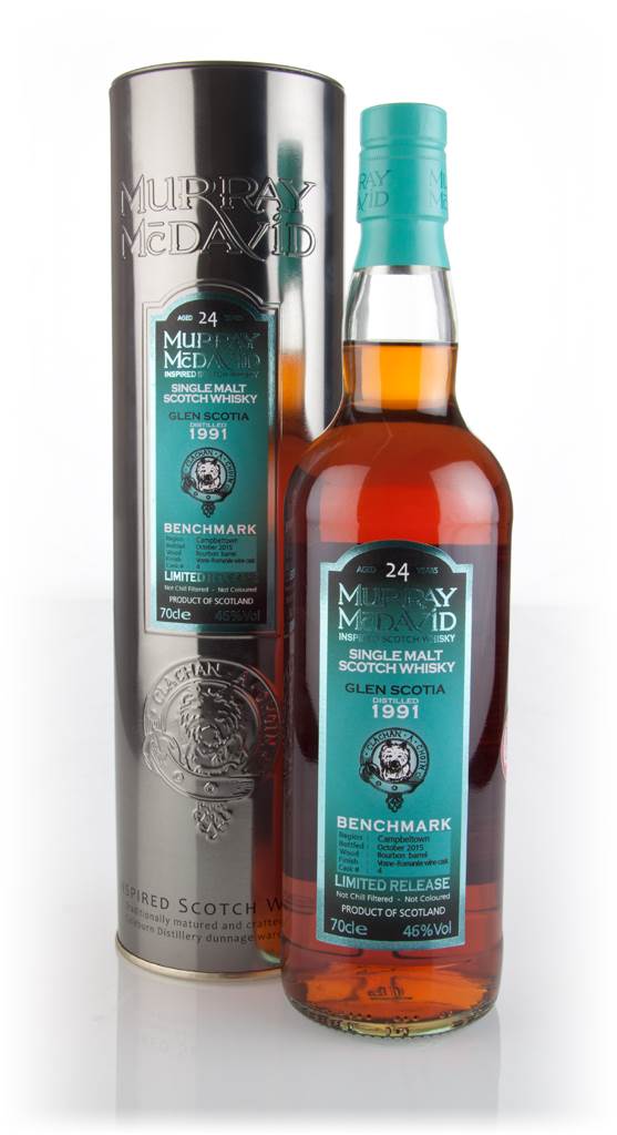 Glen Scotia 24 Year Old 1991 (cask 4) - Benchmark (Murray McDavid) product image