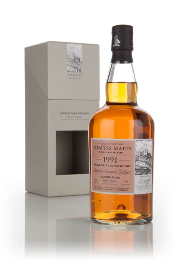 Leather-Bound Ledger 1991 (bottled 2015) - Wemyss Malts (Glen Scotia) product image