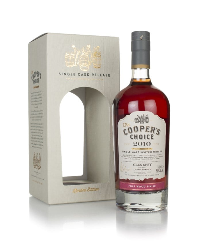 Glen Spey 11 Year Old 2010 (cask 803007) - The Cooper's Choice (The Vintage Malt Whisky Co.)