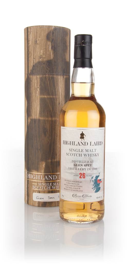 Glen Spey 26 Year Old 1988 - Highland Laird (Bartels Whisky) product image
