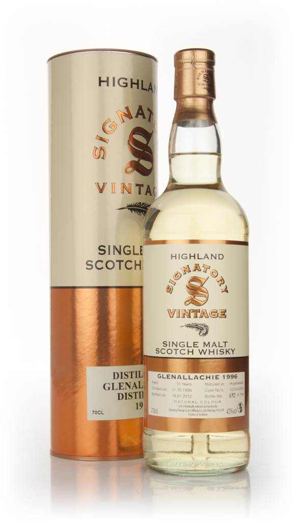Glenallachie 15 Year Old 1996 (Signatory) product image