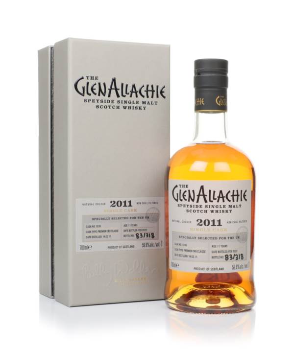 GlenAllachie 11 Year Old 2011 (cask 1036) - Single Cask product image