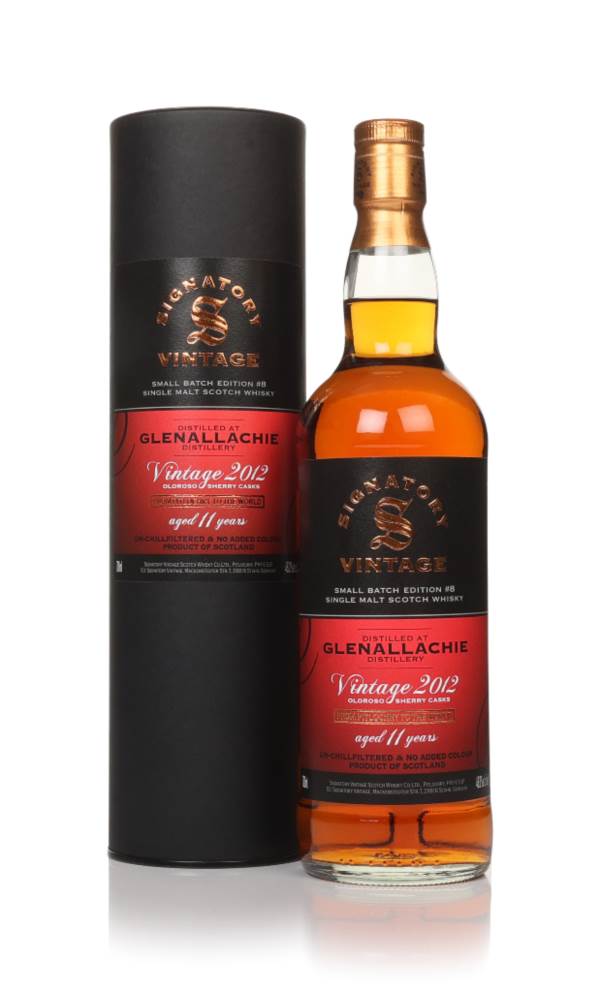Glenallachie 11 Year Old 2012 - Small Batch Edition #8 (Signatory) product image