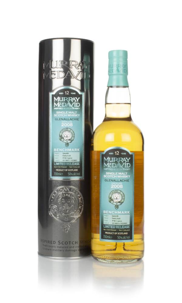 GlenAllachie 12 Year Old 2008 (casks 1910865 & 1920865) - Benchmark (Murray McDavid) product image