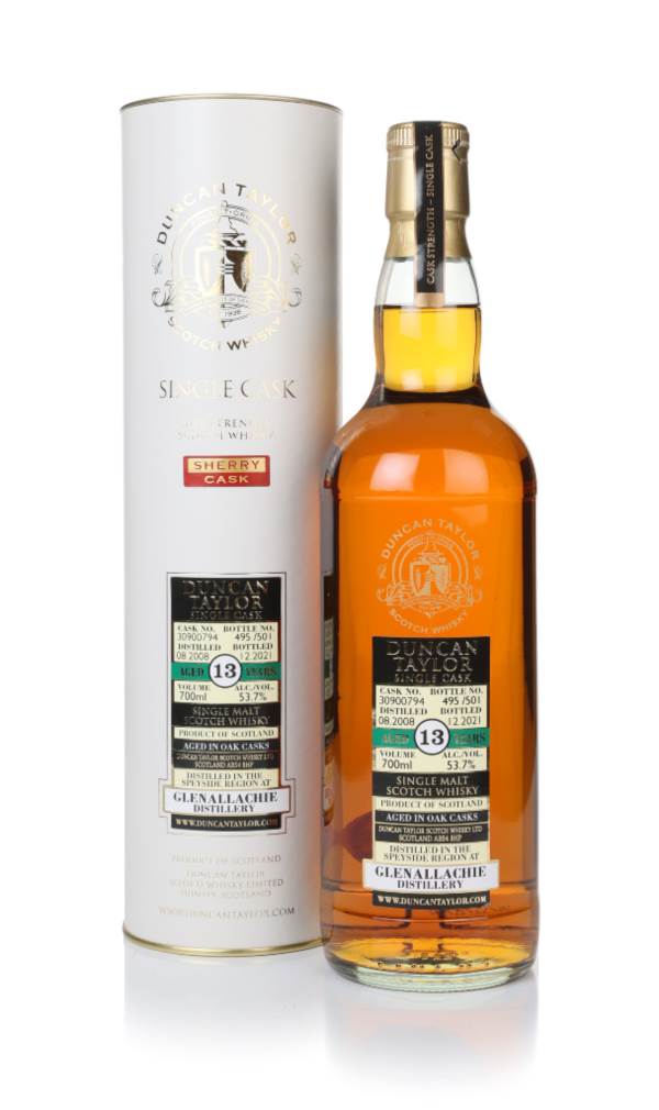 GlenAllachie 13 Year Old 2008 (cask 30900794) - Duncan Taylor product image