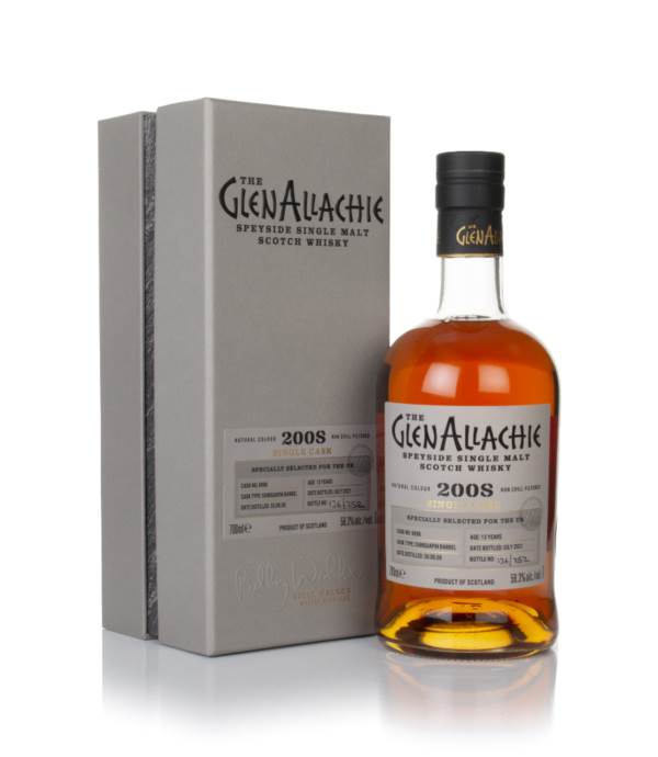 GlenAllachie 13 Year Old 2008 (cask 6896) - Single Cask product image