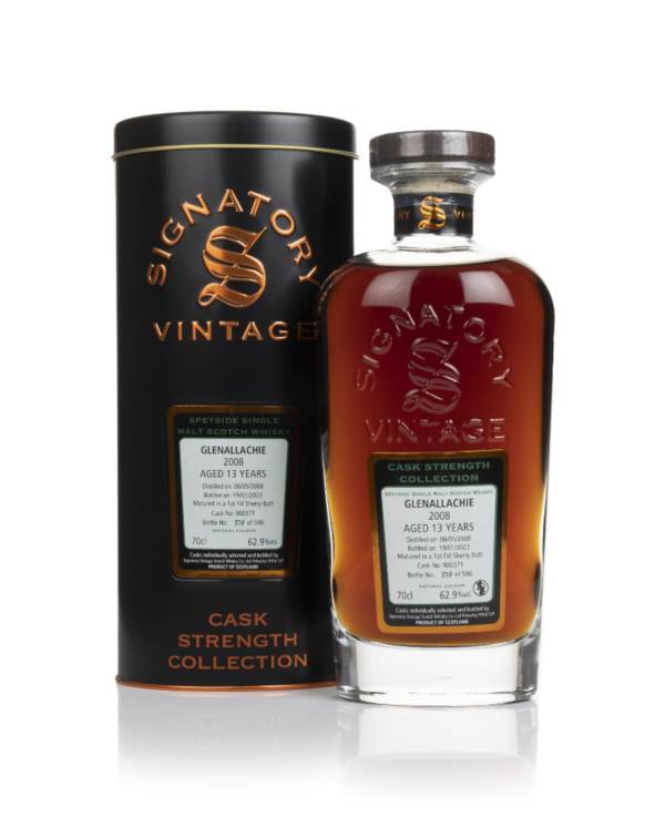 GlenAllachie 13 Year Old 2008 (cask 900371) - Cask Strength Collection (Signatory) product image