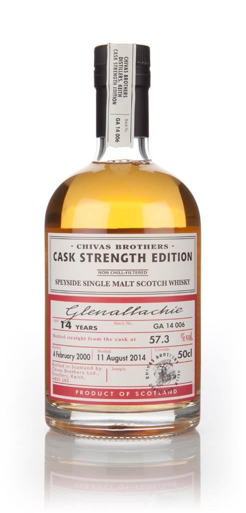 Glenallachie 14 Year Old 2000 - Cask Strength Edition (Chivas Brothers) product image