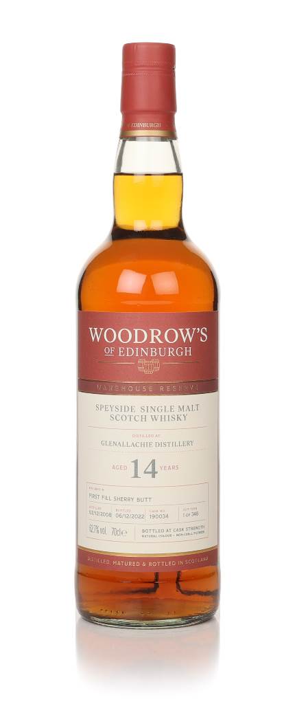 GlenAllachie 14 Year Old 2008 (cask 190034) - Woodrow's of Edinburgh product image