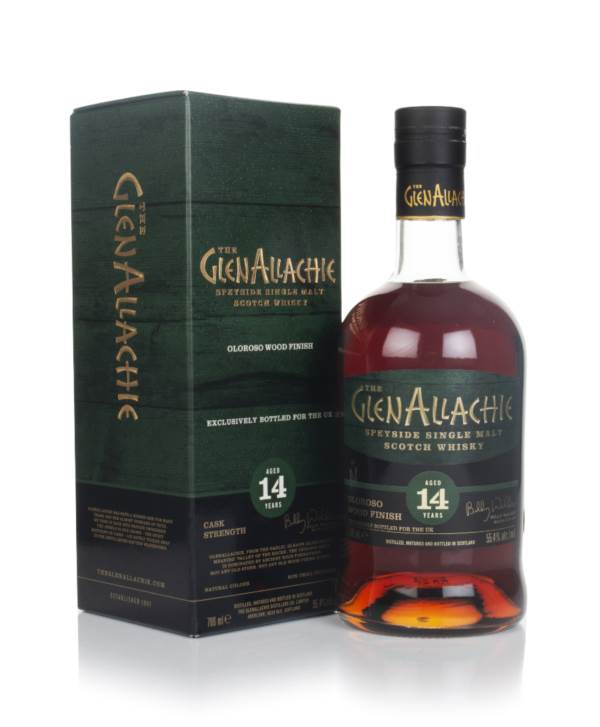 GlenAllachie 14 Year Old Cask Strength - Oloroso Wood Finish product image