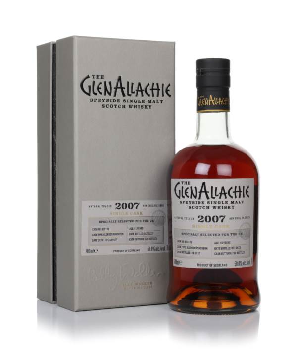 GlenAllachie 15 Year Old 2007 (cask 800179) - Oloroso Puncheon product image