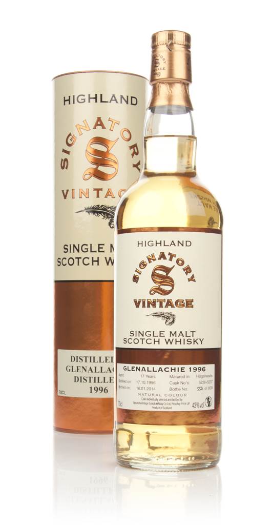 Glenallachie 17 Year Old 1996 - (casks 5236+5237) (Signatory) product image