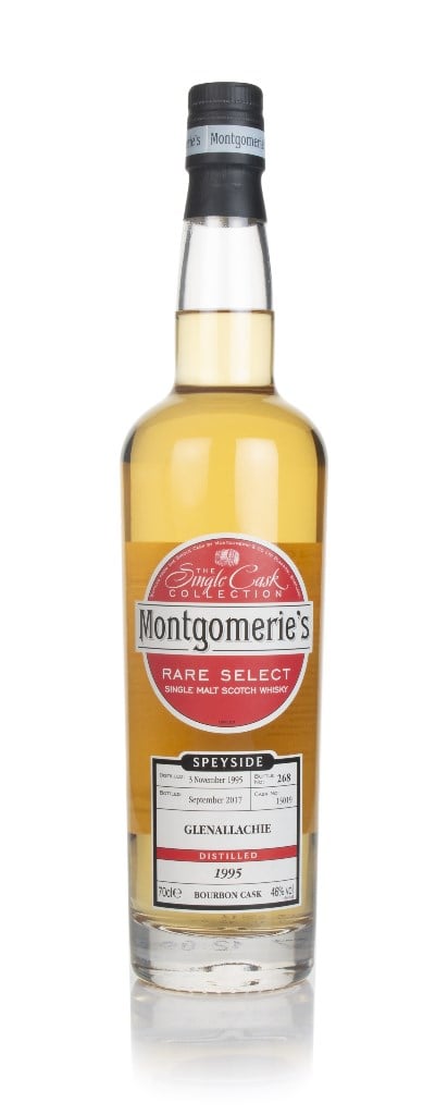 GlenAllachie 21 Year Old 1995 (cask 15019) - Rare Select (Montgomerie's)
