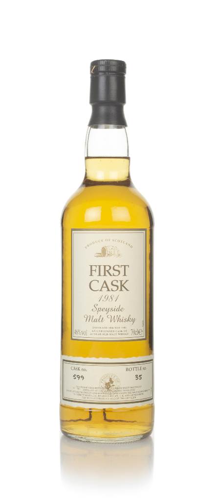 Glenallachie 22 Year Old 1981 (cask 599) - First Cask product image