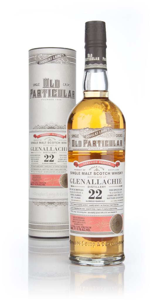 Glenallachie 22 Year Old 1992 (cask 10422) - Old Particular (Douglas Laing) product image