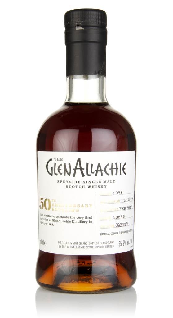 GlenAllachie 39 Year Old 1978 (cask 10296) - 50th Anniversary Bottling product image