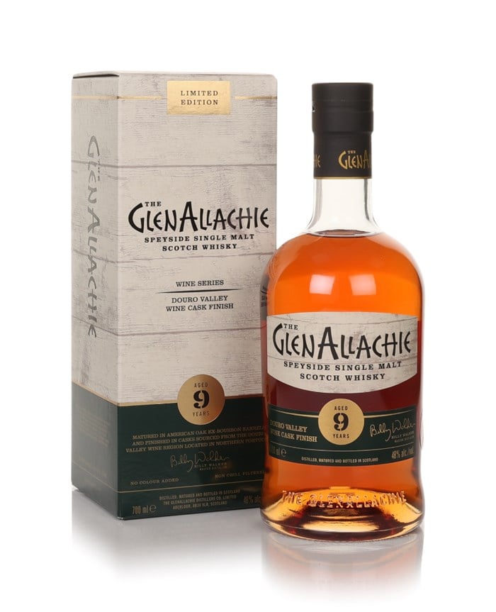 GlenAllachie 9 Year Old  Douro Valley Wine Cask Finish