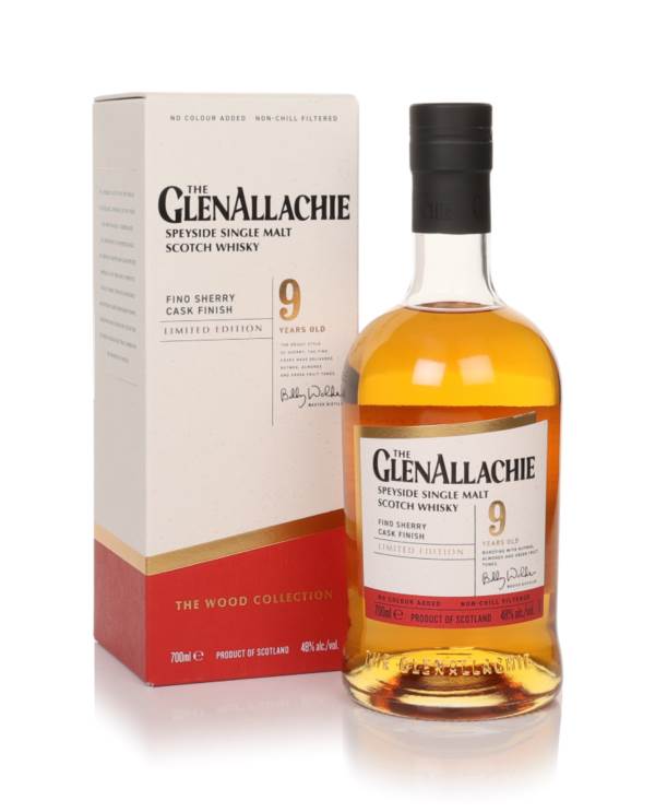 GlenAllachie 9 Year Old Fino Sherry Cask  Finish product image