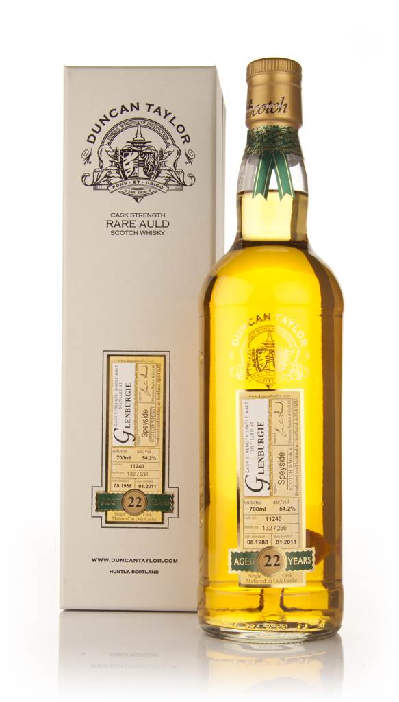 Glenburgie 22 Year Old 1988 Cask 11239 - Rare Auld (Duncan Taylor) product image
