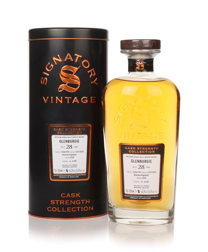 Glenburgie 28 Year Old 1995 (cask 6538) - Cask Strength Collection (Signatory)