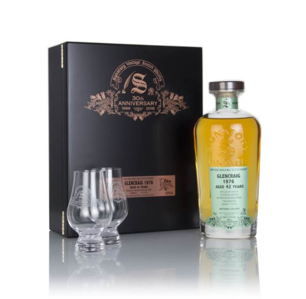 Glencraig 42 Year Old 1976 (cask 4283) - 30th Anniversary Gift Box (Signatory) product image