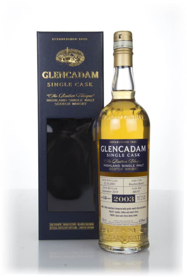Glencadam 14 Year Old Bourbon Cask #197 product image