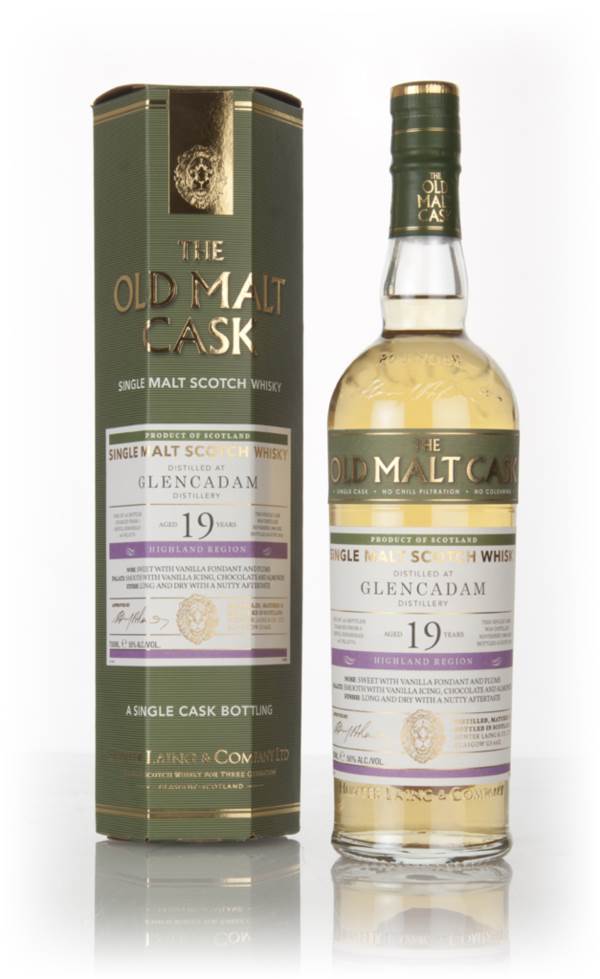 Glencadam 19 Year Old 1996 (cask 12775)  - Old Malt Cask (Hunter Laing) product image
