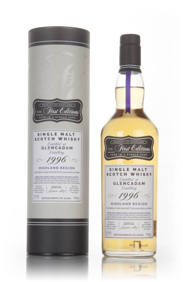 Glencadam 19 Year Old 1996 (cask 12785) - The First Editions (Hunter Laing) product image