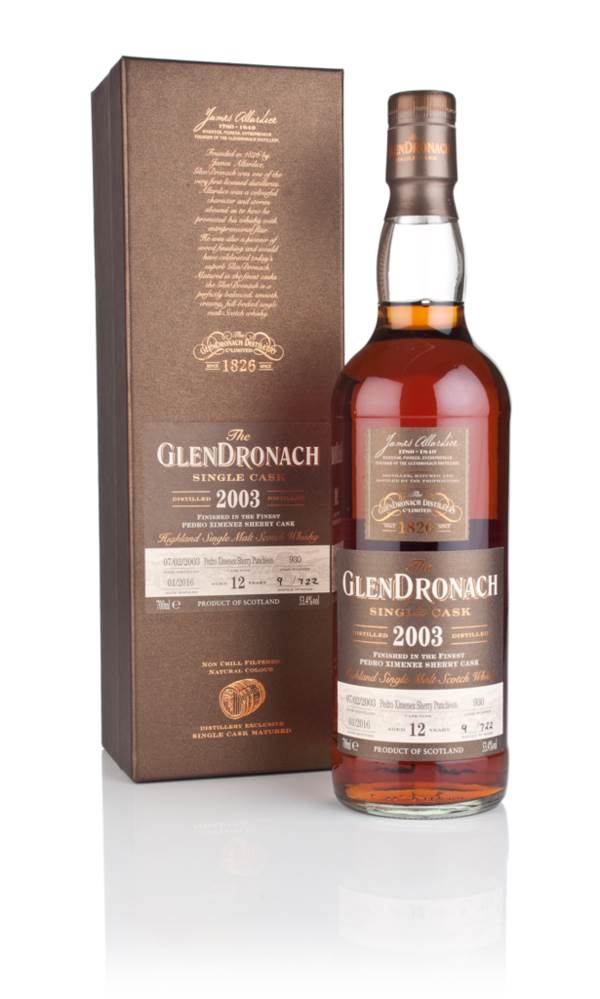 GlenDronach 12 Year Old 2003 (cask 930) product image
