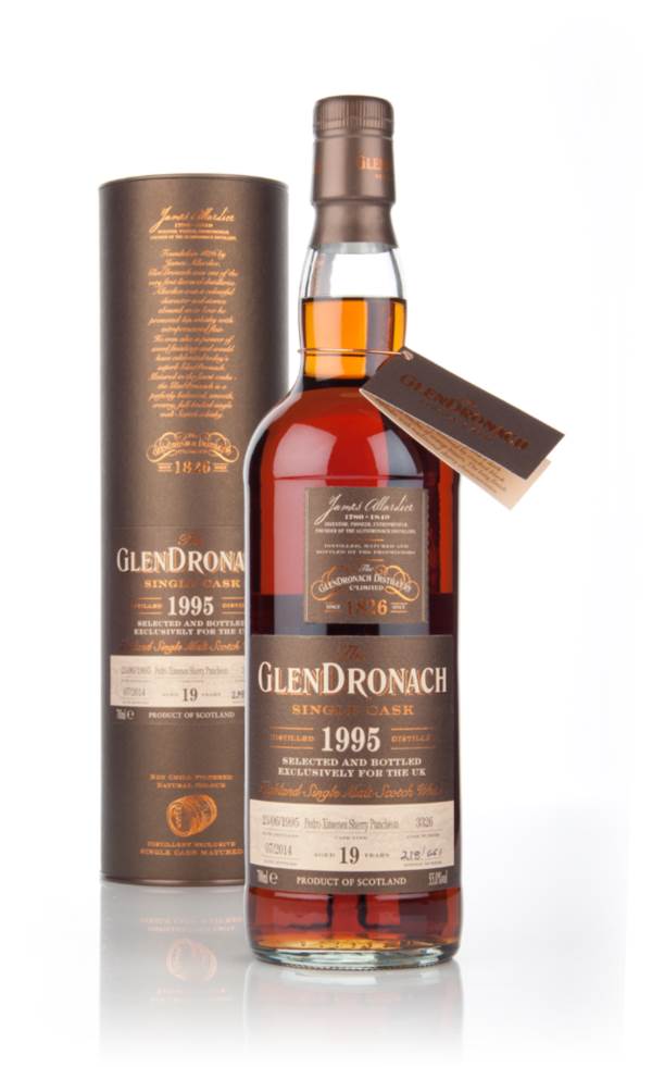 GlenDronach 19 Year Old 1995 (cask 3326) product image