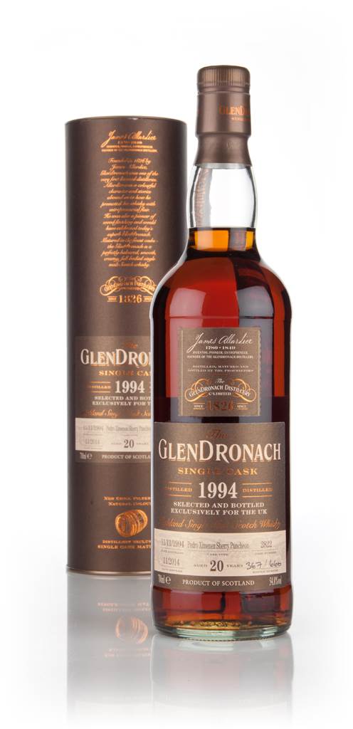 GlenDronach 20 Year Old 1994 (cask 2822) product image