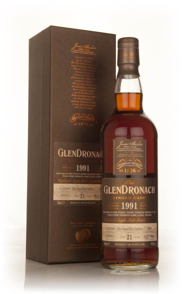 GlenDronach 21 Year Old 1991 (cask 5409) - Batch 8 product image