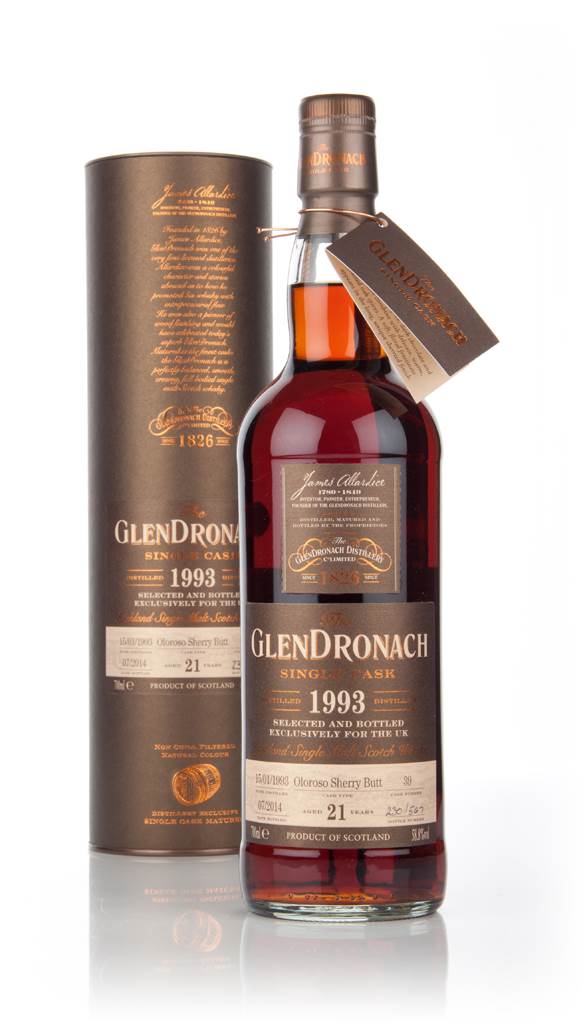 GlenDronach 21 Year Old 1993 (cask 39) product image